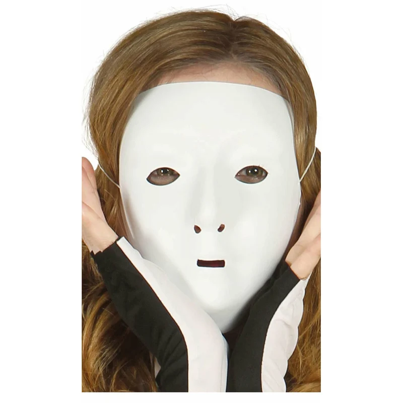 Kleine weiße Maske