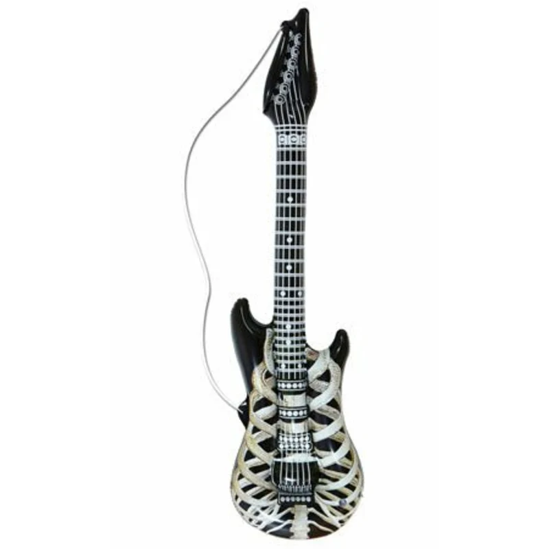 Aufblasbare Skelett-Gitarre
