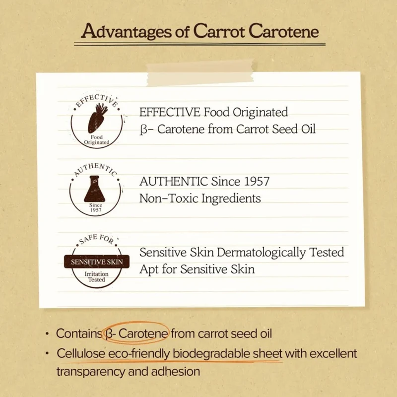 Carrot Carotene Daily Mask