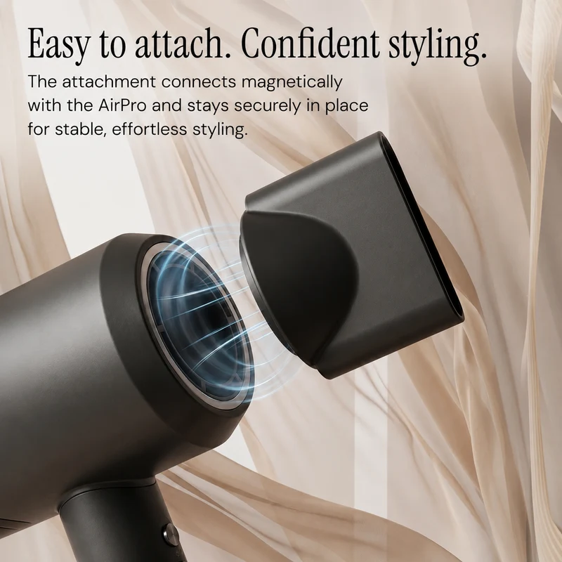 5 Styling Attachments – Original Doyoo AirPro™ High-Performance Hair Dryer