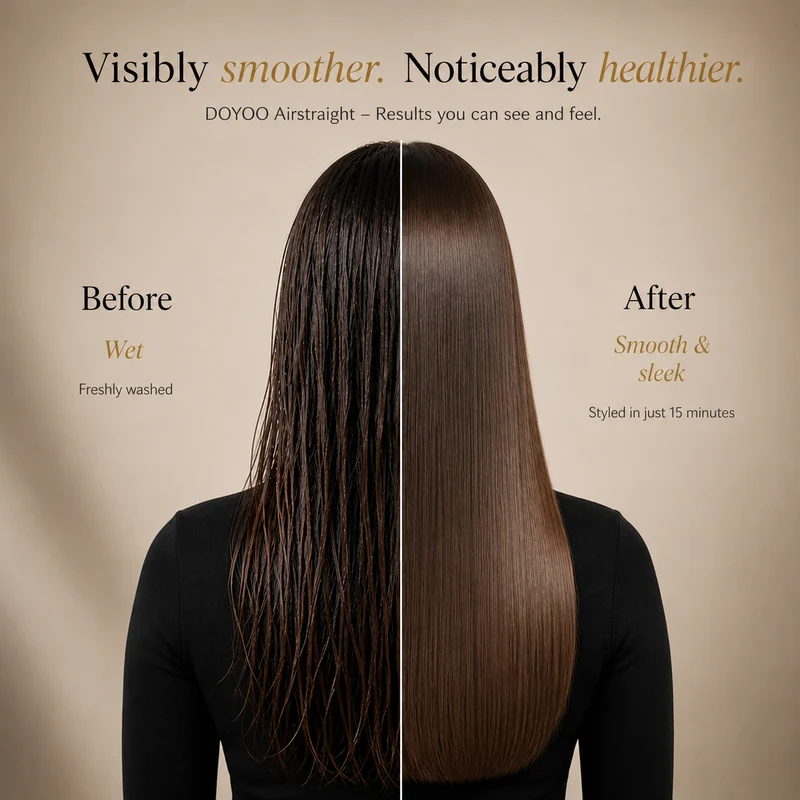 Doyoo™ Airstraight Hair Straightener with Air Technology