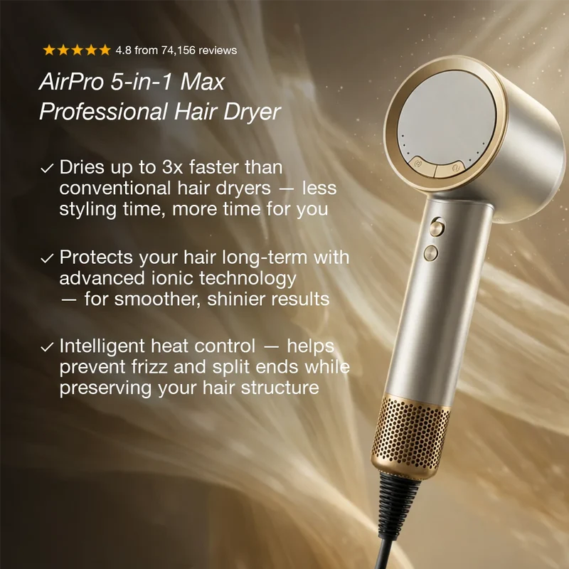 Doyoo™ AirPro 5-in-1 Hair Styling System