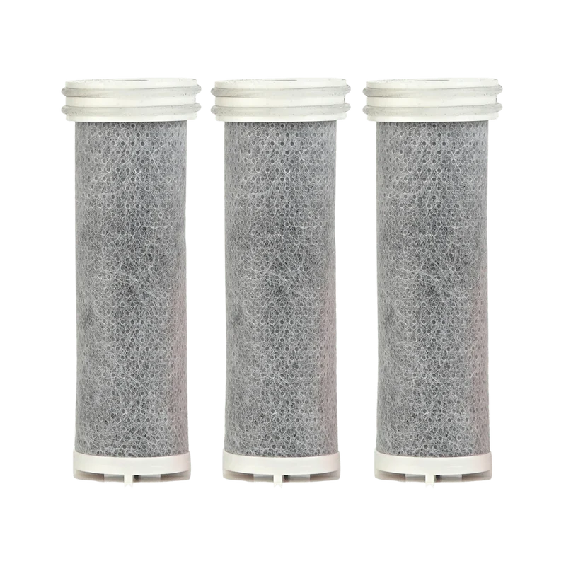 3-Pack Activated Carbon Filters – Doyoo Pure Skin™ Filtered Shower Head