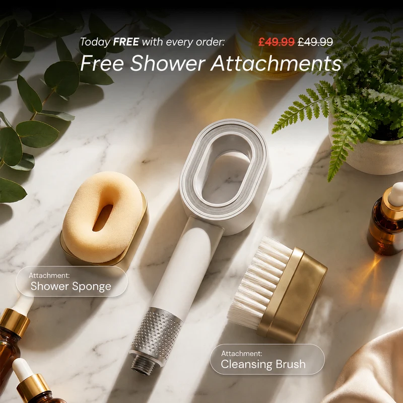 Doyoo™ Pure 3-in-1 Beauty Filtered Shower Head