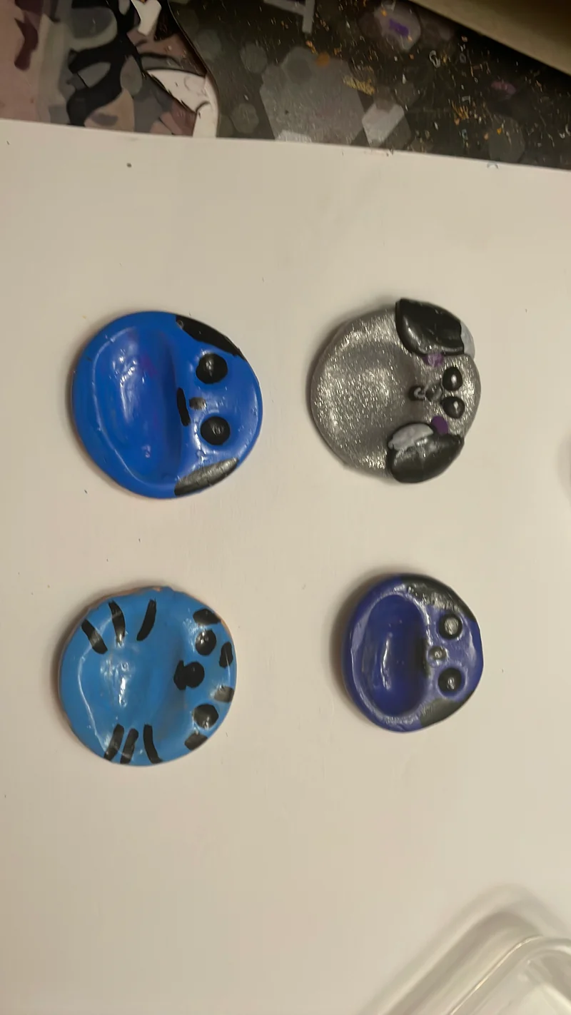 Animal worry Stones