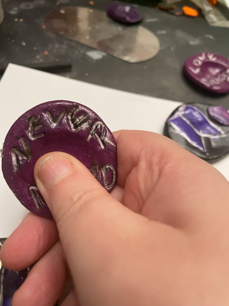 BTS themed Worry stone