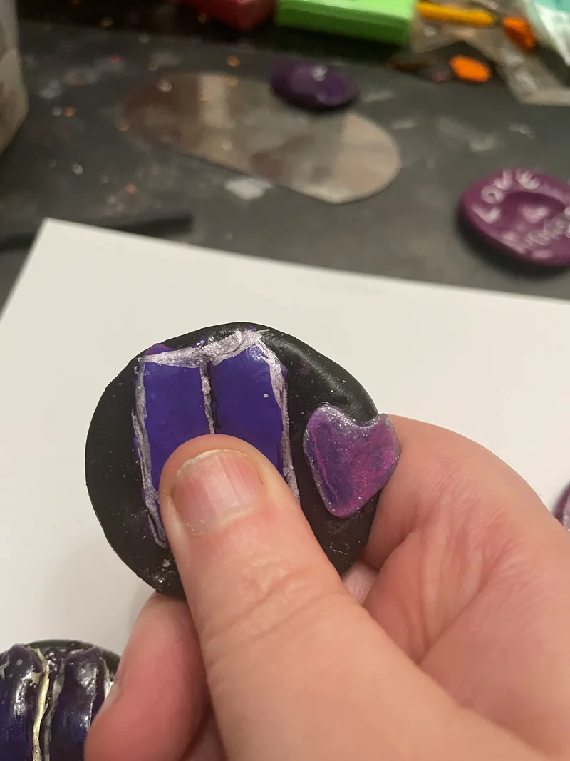BTS themed Worry stone
