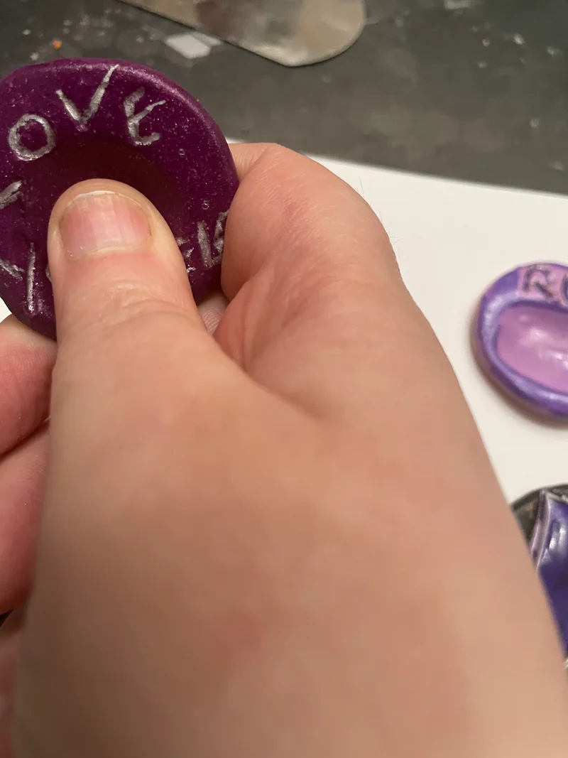 BTS themed Worry stone