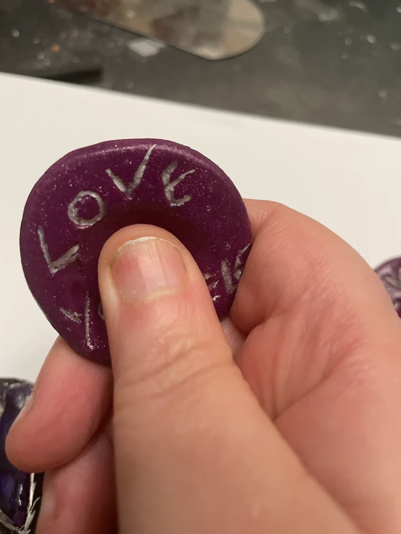 BTS themed Worry stone