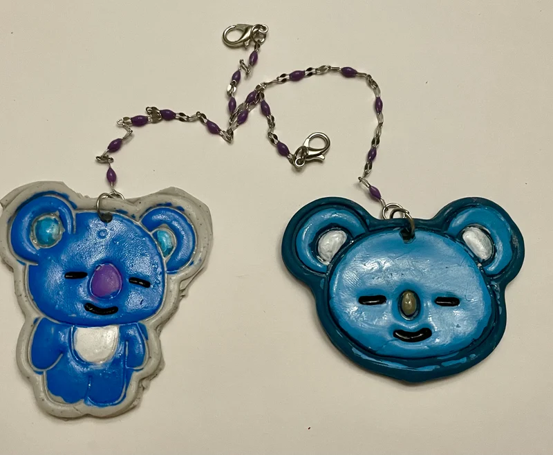 BT21 Themed Key chain