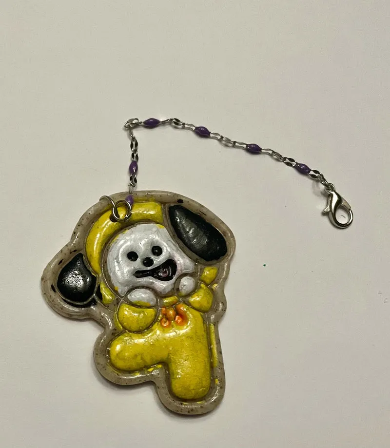 BT21 Themed Key chain