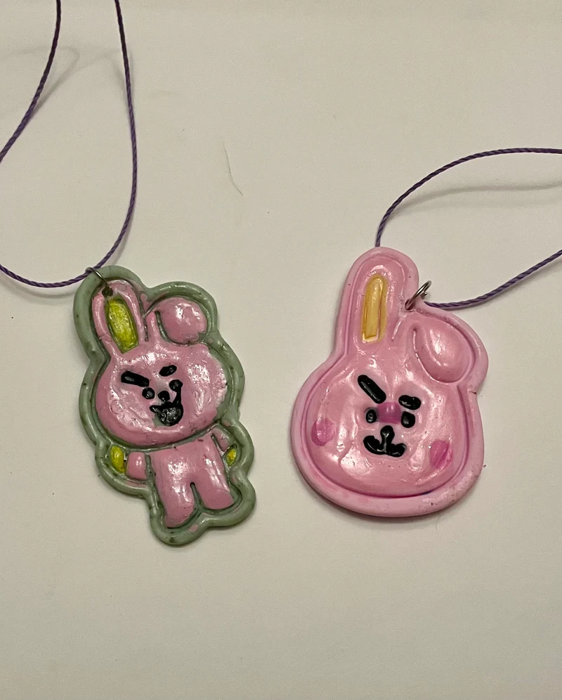 BT21 themed pendants