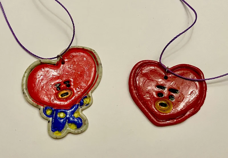 BT21 themed pendants