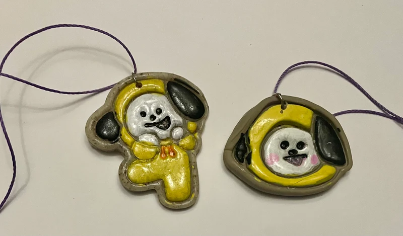BT21 themed pendants