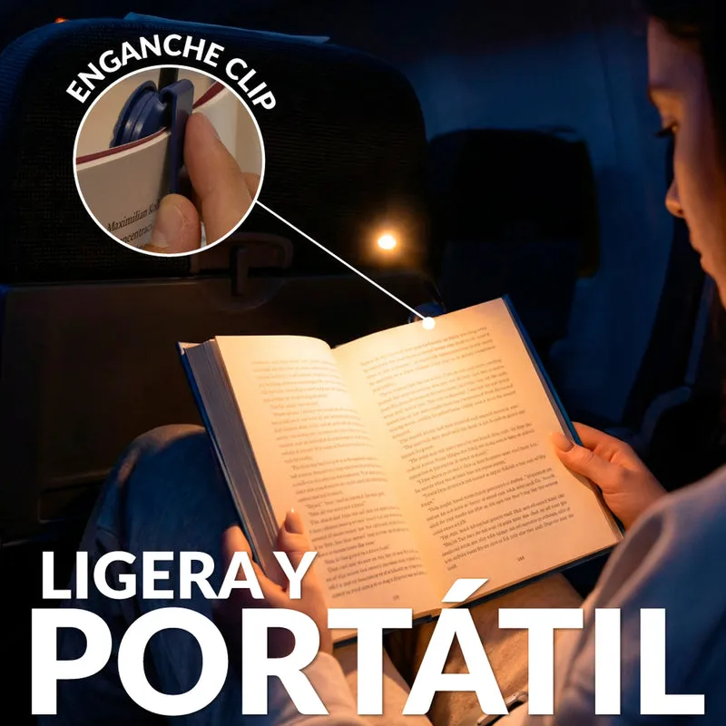 Luz de lectura orientable “Solo una página más”