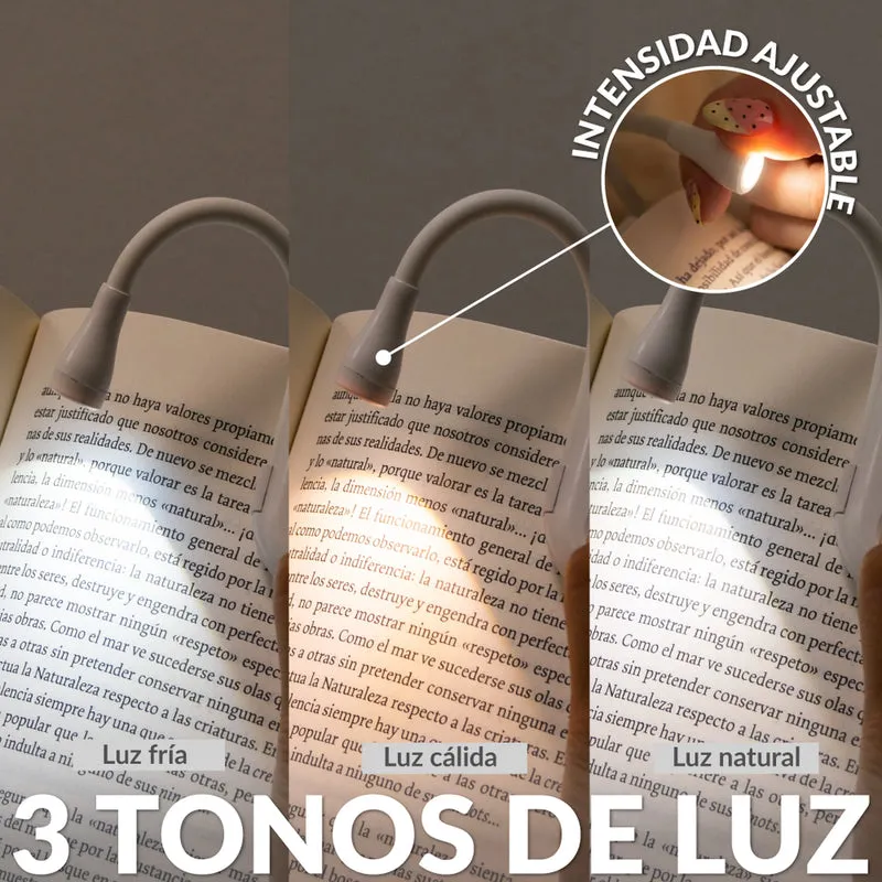 Luz de lectura orientable “Born to read”