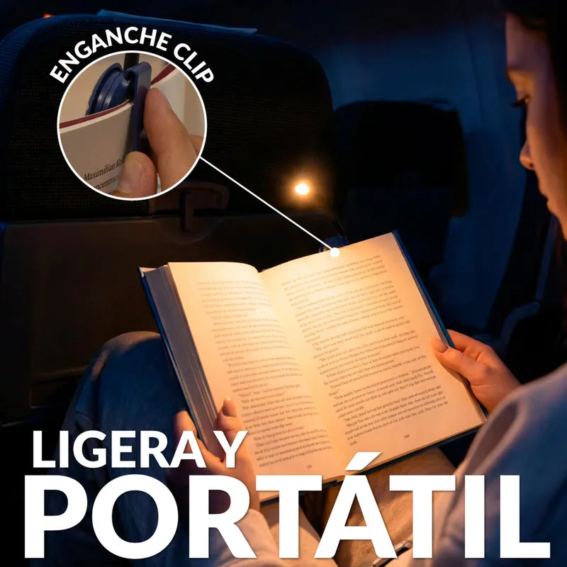 Luz de lectura orientable “Don’t forget to light me up”