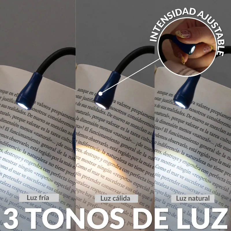 Luz de lectura orientable “Don’t forget to light me up”