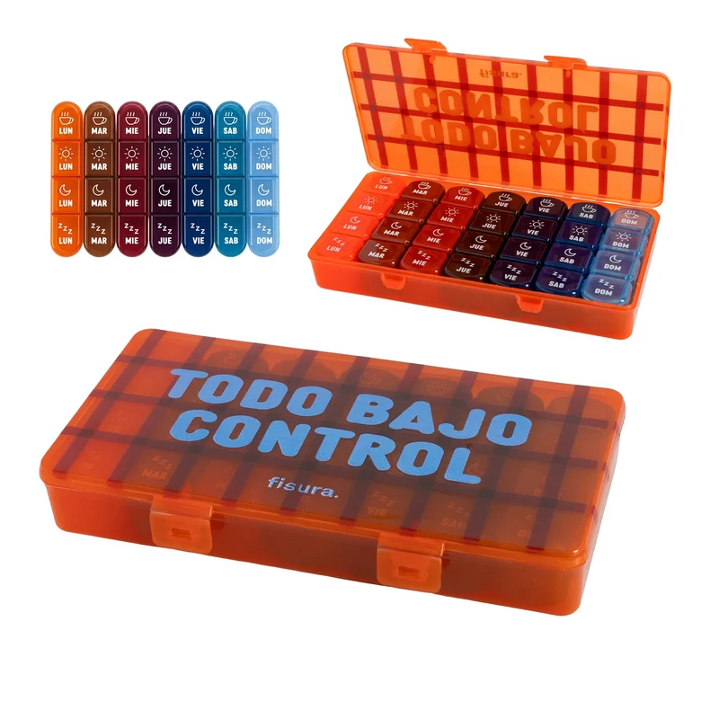 Pastillero “Todo bajo control”