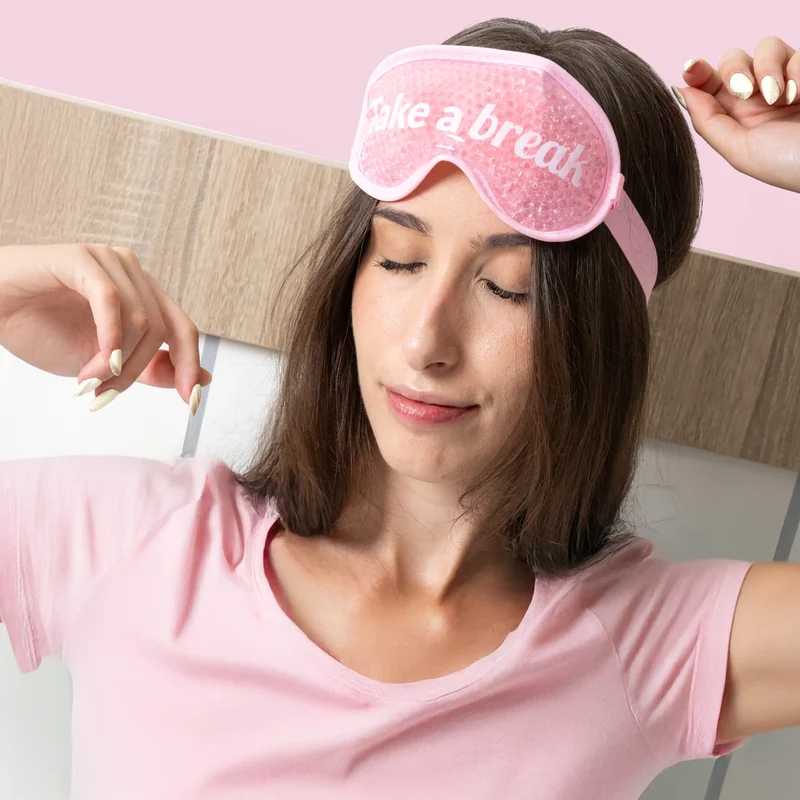 Kit antifaz y parches ojos “Take a break”