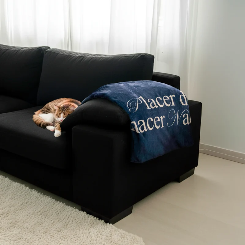 Manta "El placer de no hacer nada"