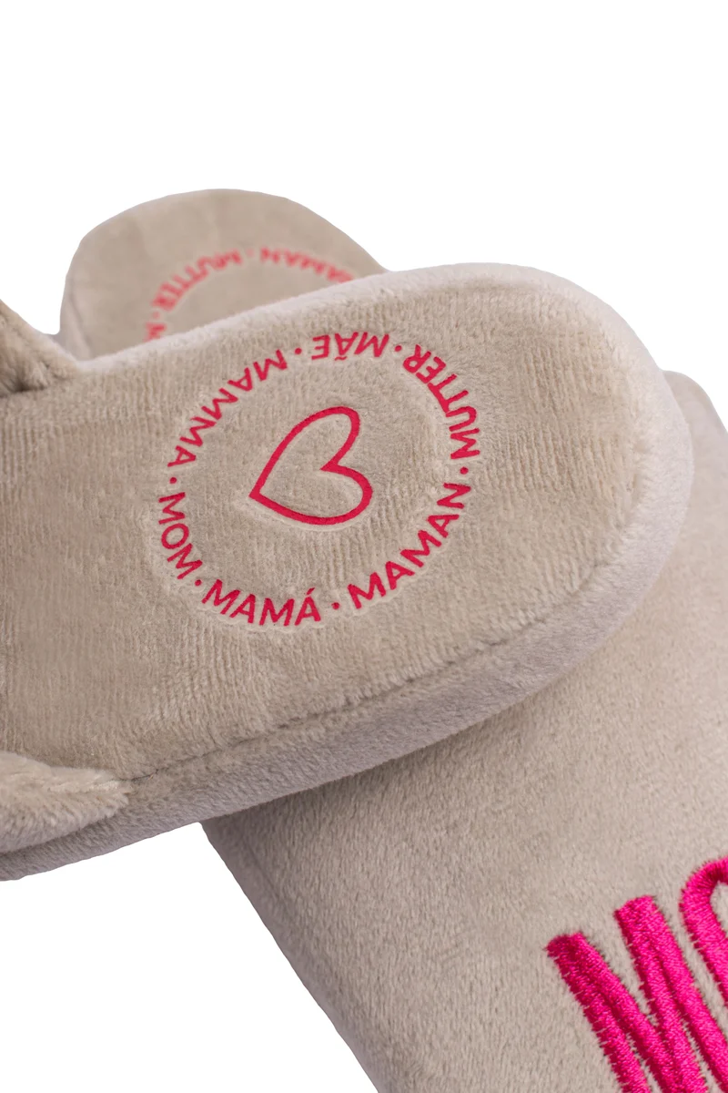 Zapatillas “Cool mom” Gris y Rosa