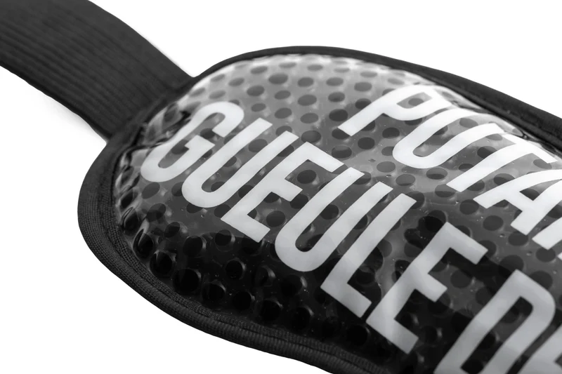 Antifaz de gel “Putain de geule de bois” negro