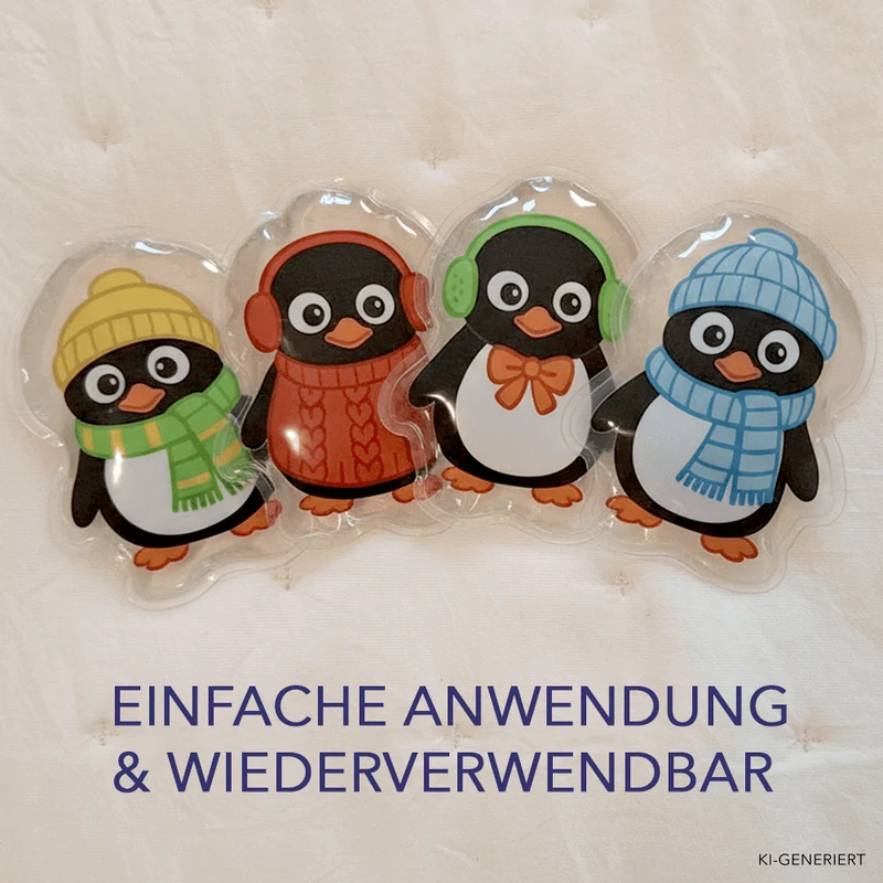 Kinder Kalt-Warm-Kompressen Pinguine