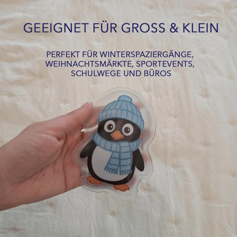 Kinder Taschenwärmer Pinguine