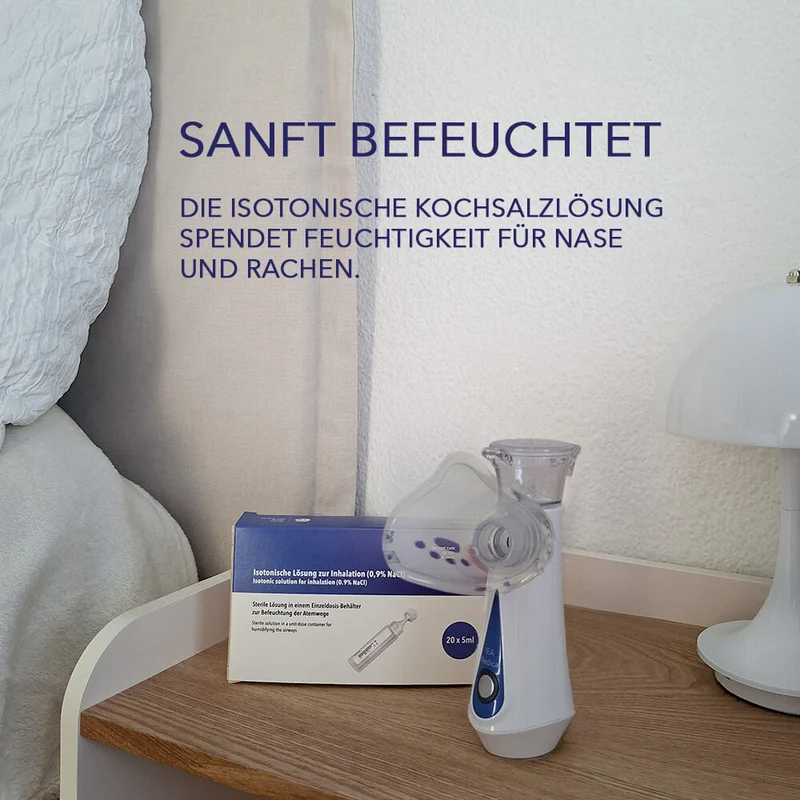 Kochsalzlösung zum Inhalieren