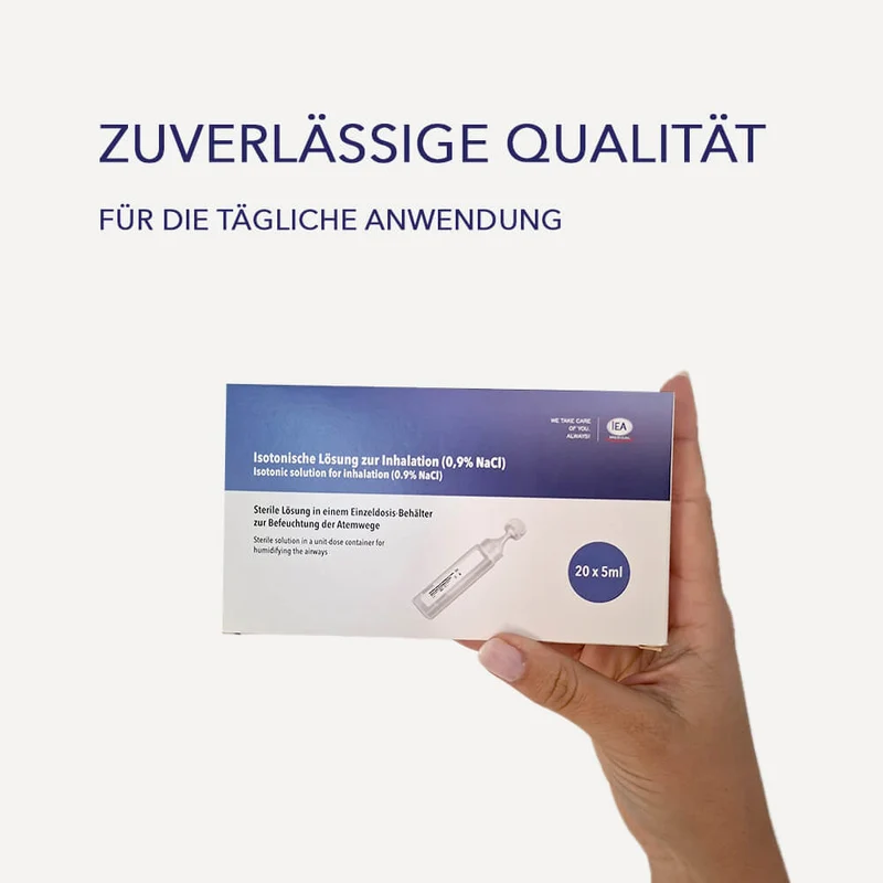 Kochsalzlösung zum Inhalieren