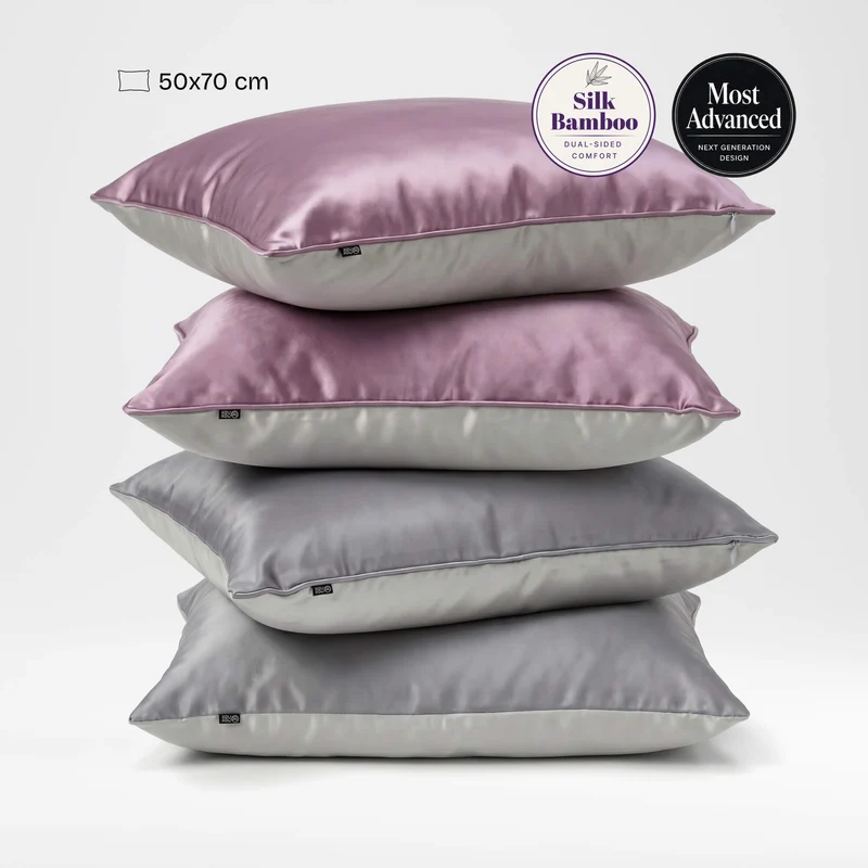 Reversible Silk Pillowcases