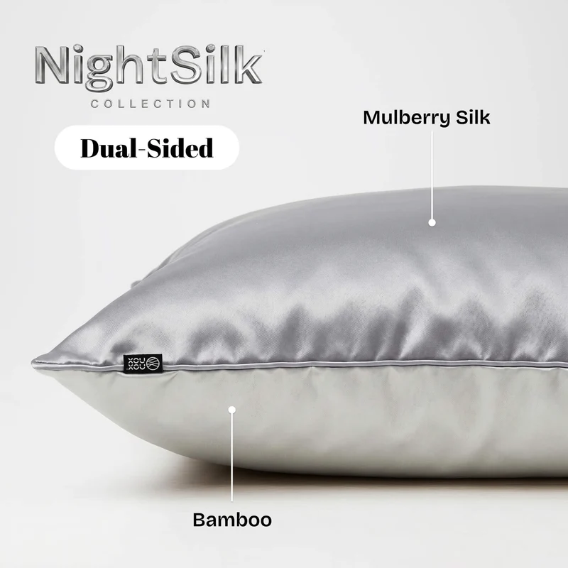 Reversible Silk Pillowcases