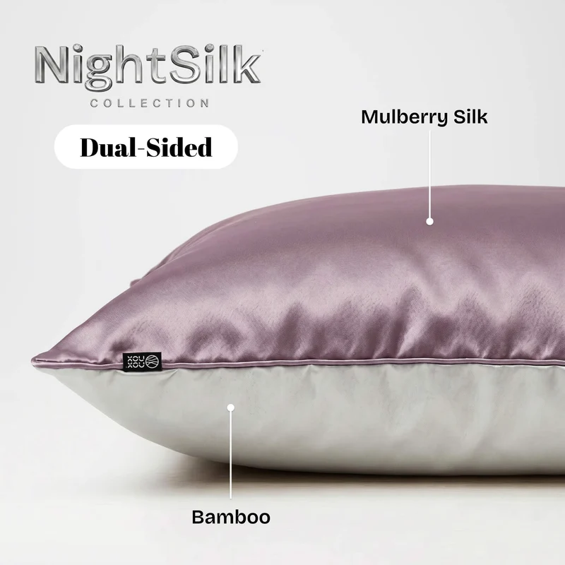 Reversible Silk Pillowcases