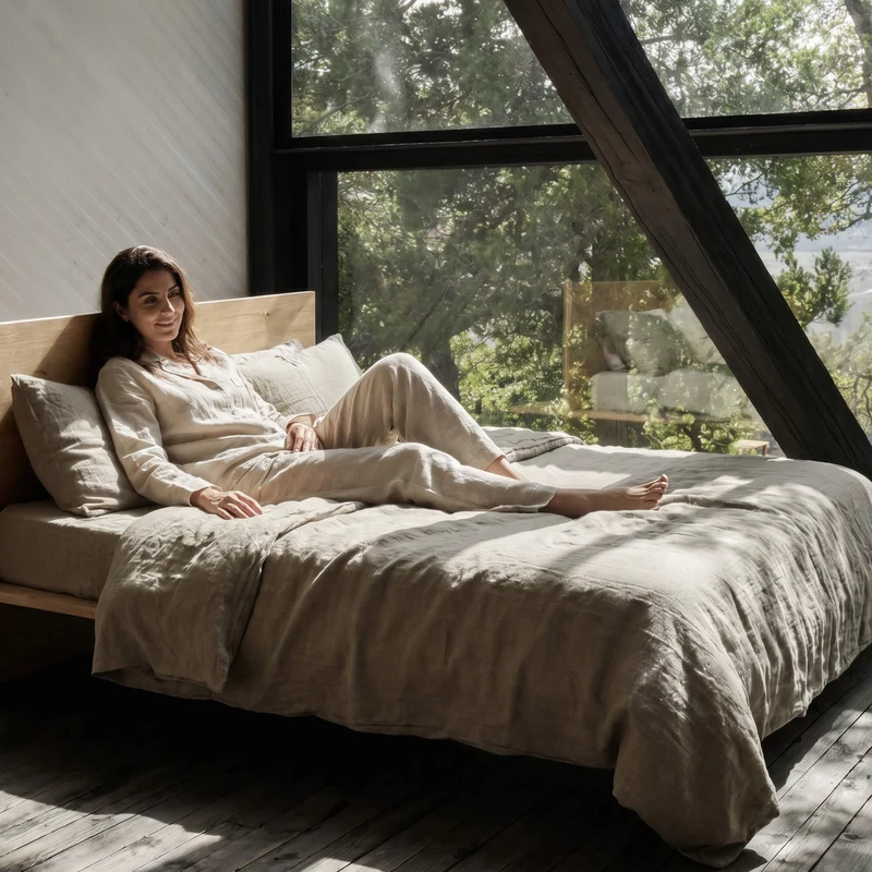 Linen Bedding Set