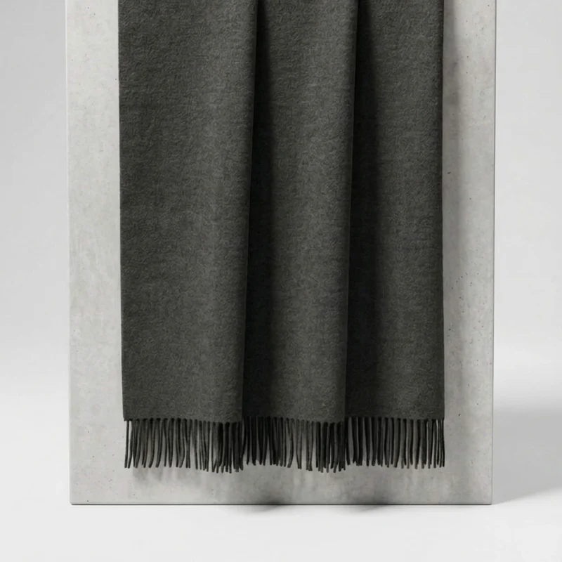 Baby Alpaca Throw Natural