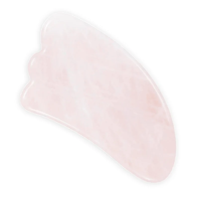 Gua Sha Beautytool aus Rosenquarz