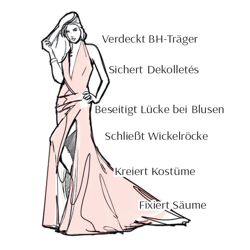 FASHION STYLING-TAPE (3er Vorteilspack)
