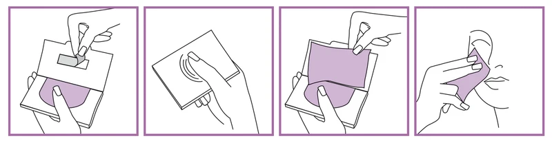TOUCH-UP BLOTTING FILM