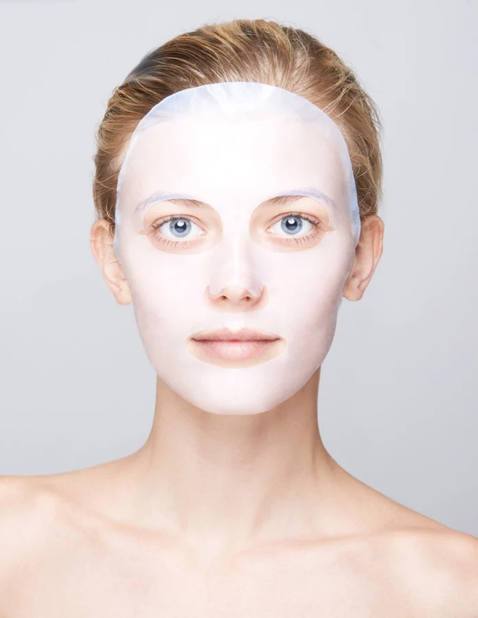 Hyaluron Gesichtsmaske aus Bio-Zellulose - 5 Stück