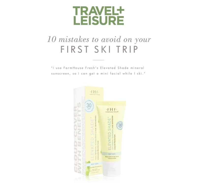 Elevated Shade® Age-Defending 100% Mineral Sunscreen | Farmhouse Fresh