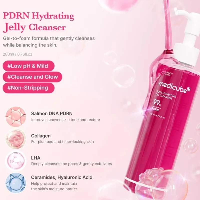 PDRN Hydrating Gel Cleanser