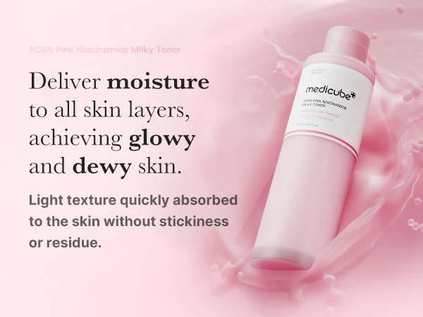 PDRN Pink Niacinamide Milky Toner