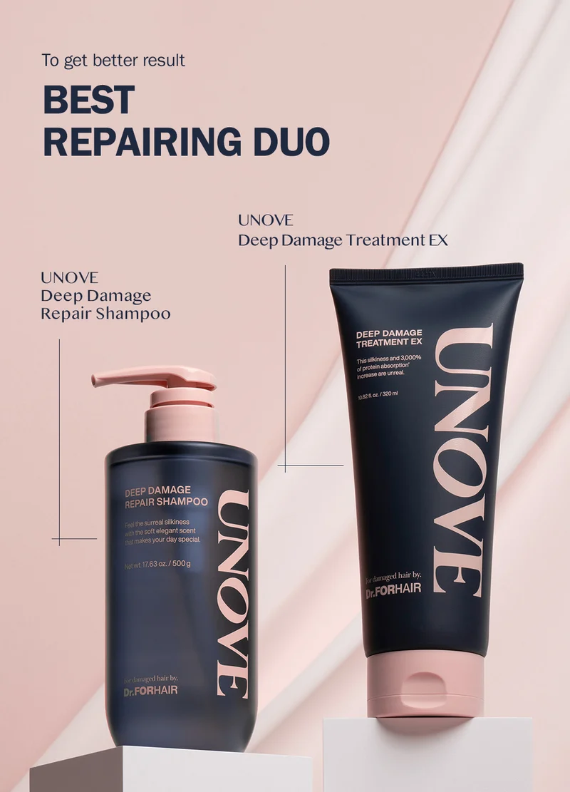 UNOVE Deep Damage Treatment EX Jumbo - 2 Scents