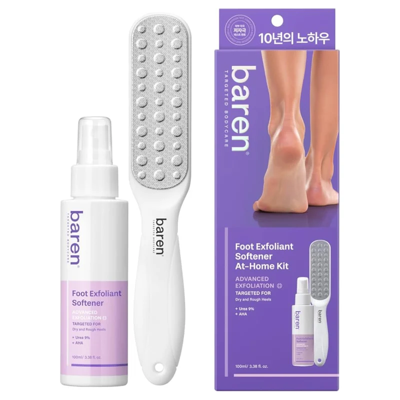 Foot Exfoliant Softener At-Home Kit