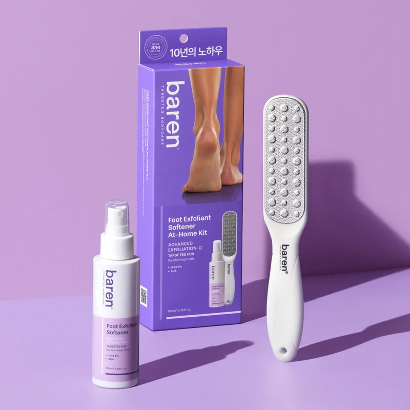 Foot Exfoliant Softener At-Home Kit