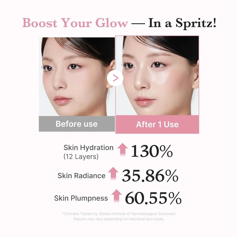 PDRN Pink Collagen Glow Jelly Mist Serum
