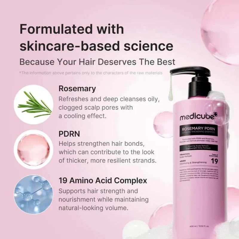 Rosemary PDRN Cooling Thickening Shampoo