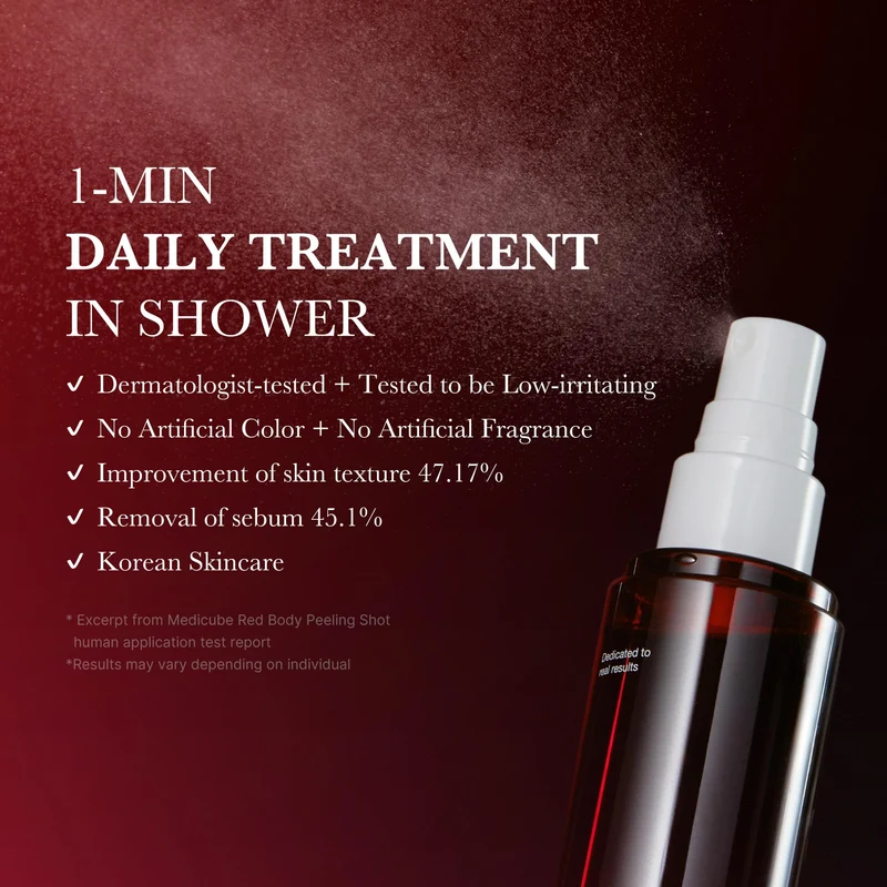 Red Acne Body Peeling Shot