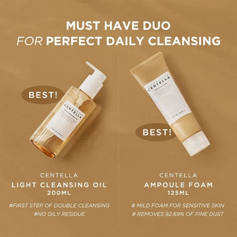 Madagascar Centella Double Cleansing Duo Set